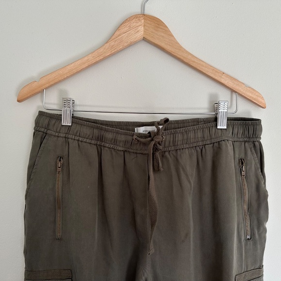 Soyaconcept | Women’s Soya Concept Lyocell Joggers Olive Green Cargo Pull On - Picture 2 of 9
